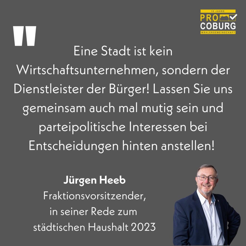 Haushaltsrede 2023