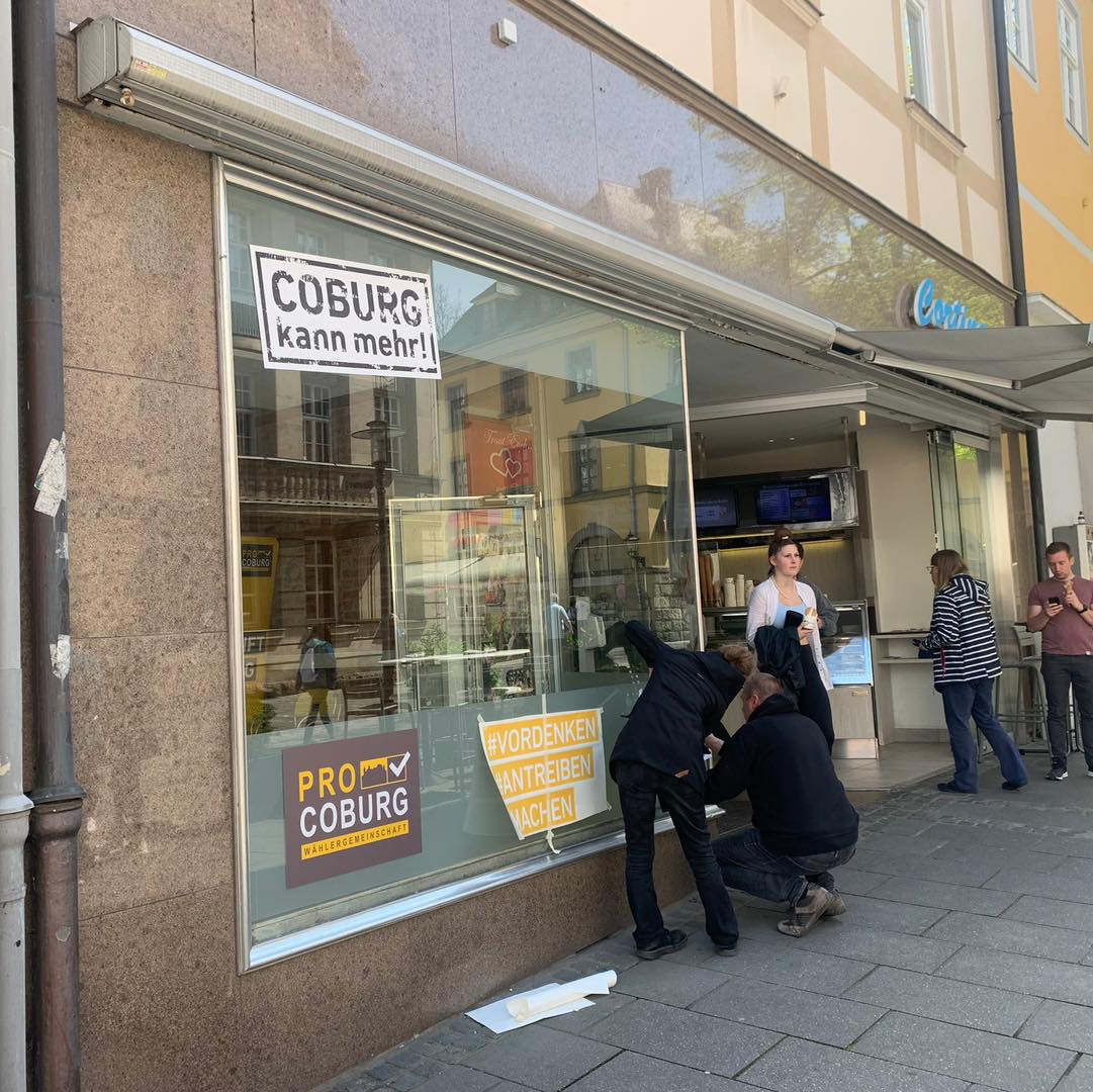 Mittendrin – PRO COBURG Bürgerbüro eröffnet am Samstag beim Steinwegfest